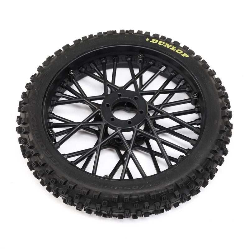 Dunlop MX53 Montaje en neumático delantero, negro: Promoto-MX