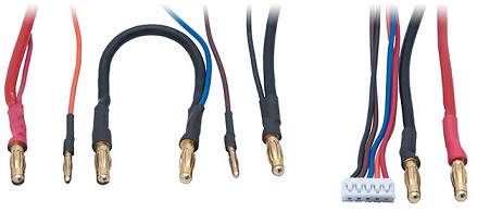 Cable carga LiPo 2Sx2 c/balanceador. LRP