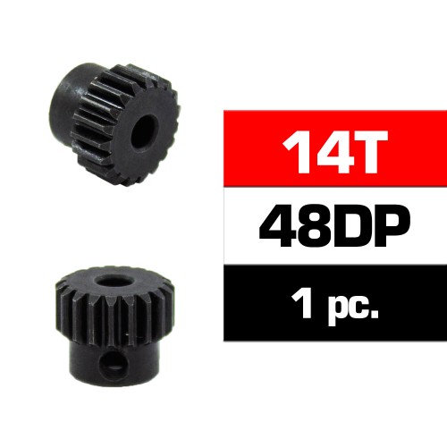 Piñon 48DP 14T Acero HSS 3.17mm
