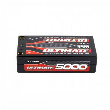 Bateria Lipo Shorty 7,4 5000 MAH 110C Conexion 5mm