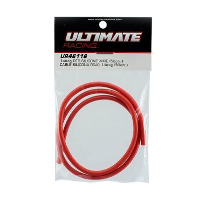Cable Silicona Rojo 14AWG (50CM)